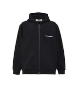 Black blurred girl hoodie