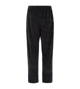 Black velour trackpants
