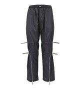 Grey nylon pants
