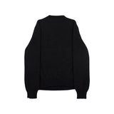 Graffiti logo mohair wool sweater