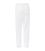 White jacquard label pocket pants