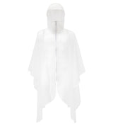 Transparent matt white cloak