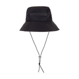 Black bucket hat