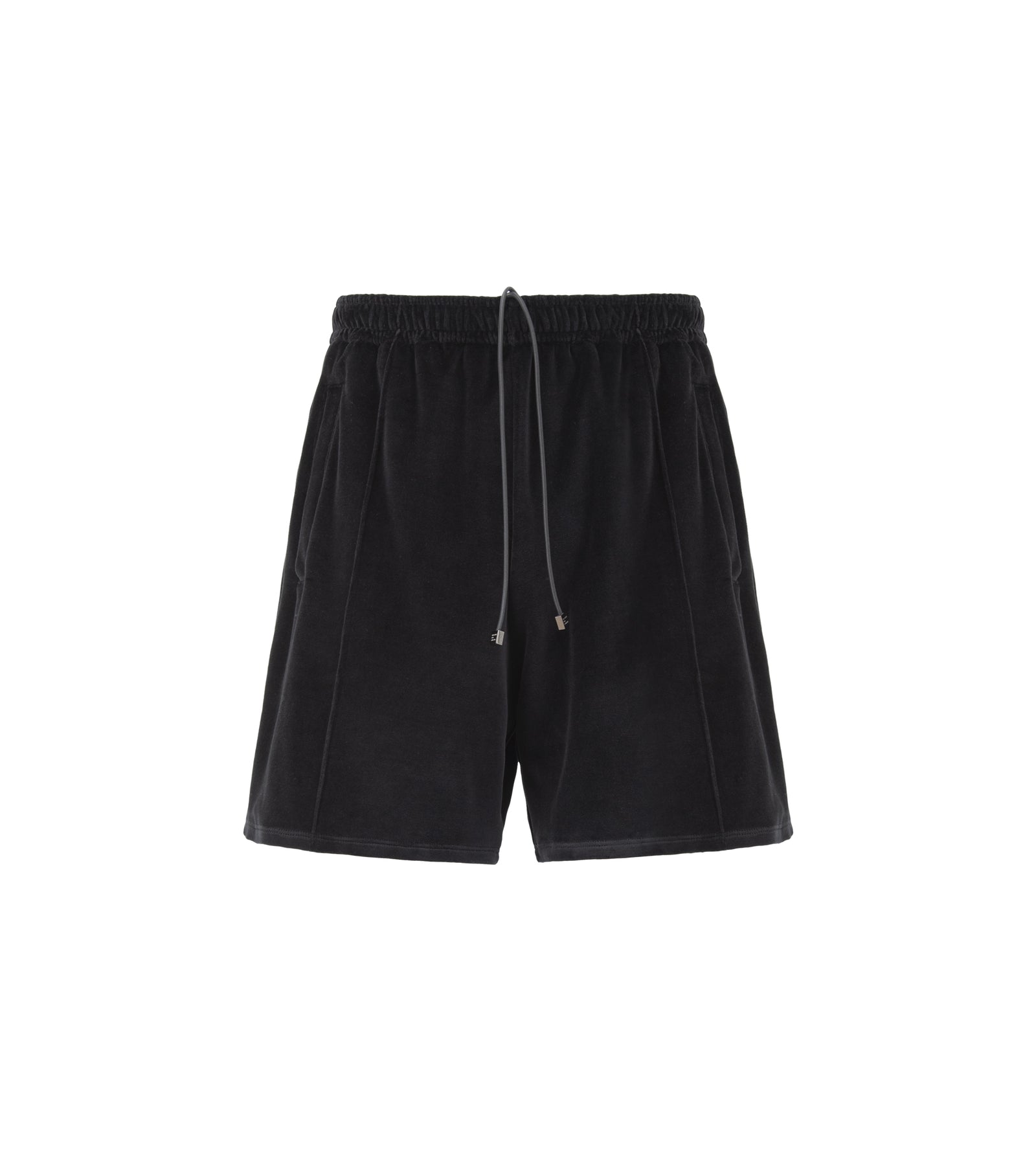 Black velour shorts – NOT SAFE FOR HUMANS