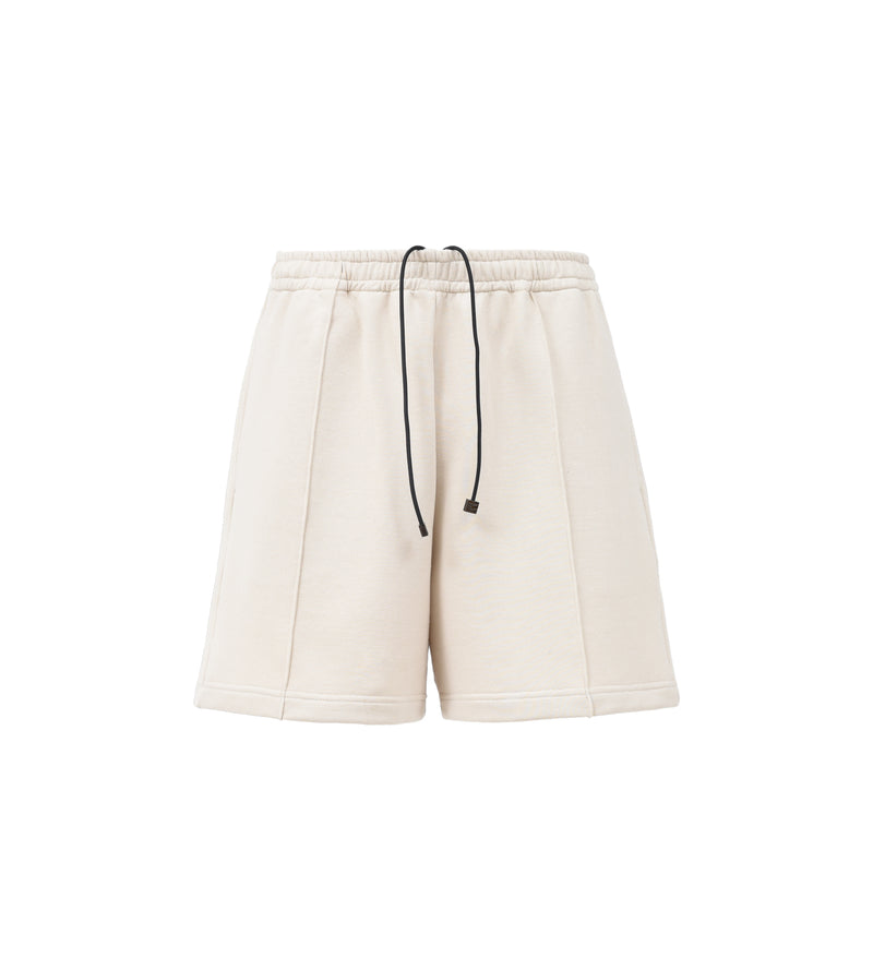 Sand jacquard label pocket shorts