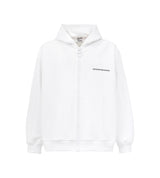 White blurred girl hoodie